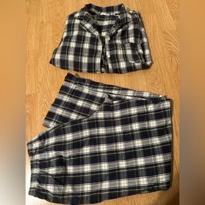 Plaid Pajama Set